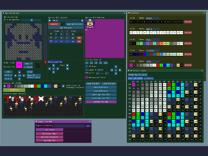 SEV9938 Editor de Sprites MSX2 Screenshot